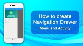 Android Navigation custom Drawer Tutorial