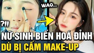 Bố mẹ cấm trang điểm đi học, nữ sinh liền BIẾN HOÁ khôn lường chỉ sau 10 phút ngồi xe buýt | TÁM TV