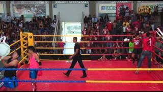 1 º  Campeonato Villa Real de Muay Thai   - Mailine(Black Thai Team)  VS  Natália(MMA kallifas)  -