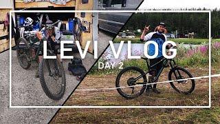 Racing in the midnight sun Part 2 - Levi Race Vlog & POV Highlights #levi #Finland #Enduro