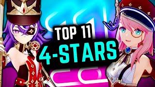 The Top 11 Four Stars in Genshin Impact