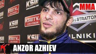 Anzor Azhiev po zwycięstwie na KSW 28