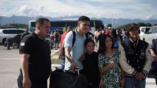 La selección de Honduras sale rumbo hacia México para la batalla final contra los Aztecas