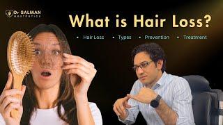 What is Hair Loss? I Explanation I Causes I Preventions I Treatment I PRP I Dr. M Salman khan.