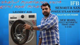 IFB NEW MODEL 6.5KG FRONT LOAD WASHING MACHINE REVIEW/SENORITA SXS 6510//STEAM WASH