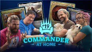 Commander at Home #19 - Sauron vs Ovika vs Heliod vs Nazahn with Kyle Hill and Chris