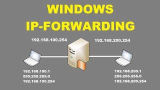 How to Configure IP Forwarding on a Windows Server