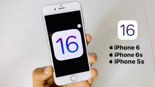 How to update iOS 12.5.7 to 16 or 15|| install iOS 16 on iPhone 6,6s