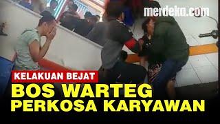 Kronologi Bos Warteg Bejat Perkosa Karyawan, Malu Ketahuan Warga Ingin Bunuh Diri