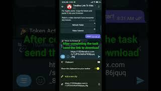 Telegram best bot for downloading terabox video for free and unlimited with spam allowed