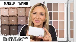 Mario MasterMatte Neutrals!  YOUR NEW FAVE neutral palette?  SWATCHED, COMPARED, REVIEWED & APPLIED