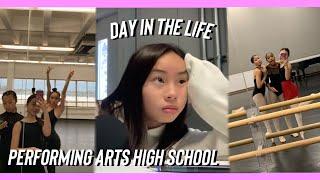 DAY IN THE LIFE of a performing arts high school student...(it’s nothing like victorious)