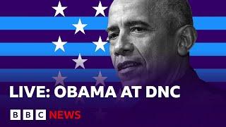 LIVE: Barack Obama and Michelle Obama deliver DNC speeches - BBC News