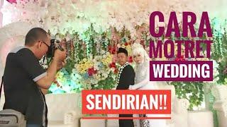 BTS motret WEDDING di kampung dengan Canon 5D mark ii | Belajar Fotografi