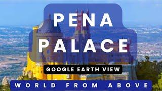 Pena National Palace, Sintra, Portugal #adventure #aerialjourney #aerialview #travel #traveling #4k