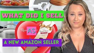 WHAT DID I SELL AS A NEW AMAZON SELLER?