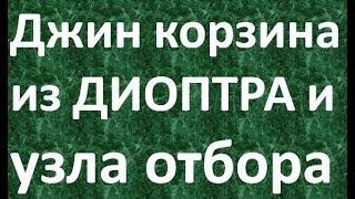 Джин корзина из диоптра и узла отбора|Азбука Винокура|Проект для начинающих самогонщиков