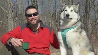 Exploring Crown Land with my Dog | Kni-co wood stove maintenance