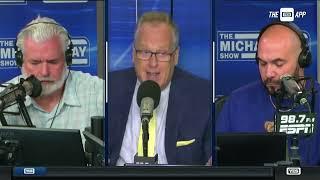 Aaron Boone Not too happy with Jomboy Interview -  The Michael Kay Show TMKS August 20 2024