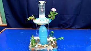 Make Waterfall Fountain at Home | New | Diy - Simply Craft