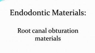 endodontic materials