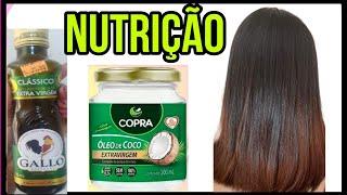 O CABELO CRESCE MUITO, (e não cai um fio) MELHOR receita DO MUNDO PARA CRESCER CABELO adeus QUEDA