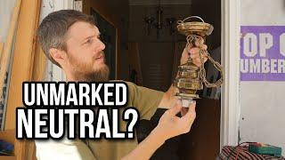 2 Tricks for Unmarked Neutral and Hot Wires on Lamps & Light Fixtures