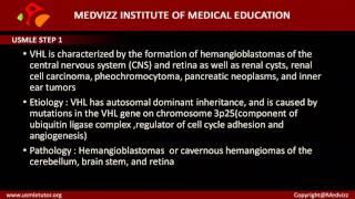 Von Hippel Lindau disease - Case based discussion Usmle step 1 Pathology