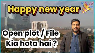 Is open plot or file secure for investment || Happy new year to all