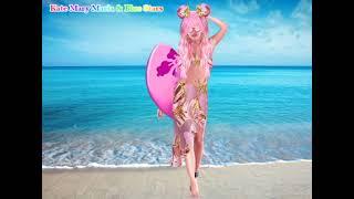 Princess Katie & little Blue Stars go to Hawaii Beach & Malibu BeachKate & Blue StarsUSA Stars