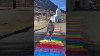  Walking the famous Queer Rainbow Path in Seydisfjordur | Iceland Itinerary - LGBTQ Travel