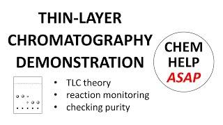 thin-layer chromatography (TLC) demonstration