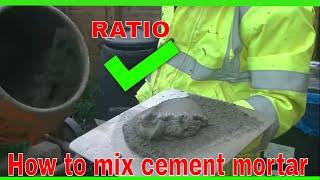 How to mix cement render scratch coat 1st coat undercoat