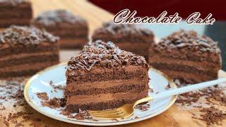 리얼 초콜릿 케이크 만들기 / How to make best chocolate cake /초콜릿 가나슈 만들기 / Chocolate Ganache Recipe