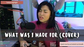 #TwitchHighlights What Was I Made For - cover by NinsDB