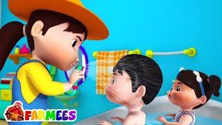 Canzone del bagno | Filastrocche | Farmees Italiano | Musica per Bambini | Video educativi