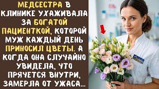 МЕДСЕСТРА в клинике ухаживала за угасающей пациенткой, которой МУЖ каждый день приносил цветы...