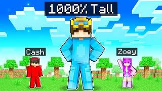 Nico Got 1000% TALL In Minecraft!