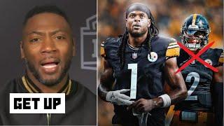 GET UP | "Time for Steelers to trade Adams & replace Fields with Russ as QB1 start!" - Ryan Clark