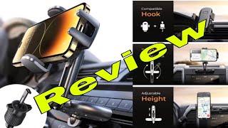 Adjustable Car Phone Mount That Plugs Into CD Player Or Vent!!! Reviewed And Tested