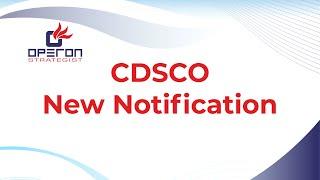 CDSCO Notification for Class A Non-sterile and Non measuring medical devices