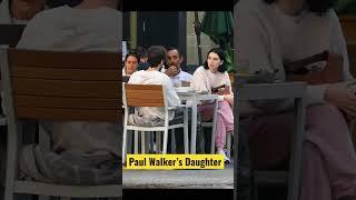 Meadow Walker breaks down in tears during lunch with husband Louis Thornton-Allan