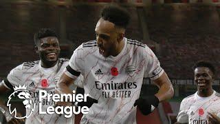 Pierre-Emerick Aubameyang penalty puts Arsenal ahead of Man United | Premier League | NBC Sports