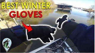Cast Better With These Winter Fishing Gloves! | Bass Fishing Clothing Tips
