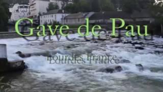 River Gave de Pau, Lourdes, France