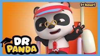 Dr. Panda BEST moments of Season 2!  Creative Problem Solving (1+ hour!)