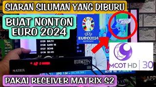 dapat juga nonton channel siluman buat nonton euro 2024 di satelit thaicom cband receiver MBS2