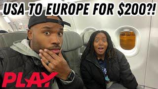 WE TOOK THE CHEAPEST FLIGHT TO FRANCE WE COULD FIND…did we make a mistake? | Play Airlines Review