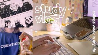 study vlog  a productive college week online! (up diliman)