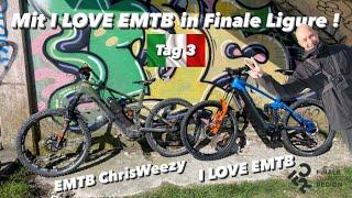 Finale Ligure ! Tag 3. Zusammen mit @ I Love EMTB im Trail Paradies Finale Ligure !